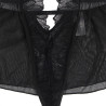 Subblime - Teddy Halter Neck Dos Nu Dentelle Noir L/Xl